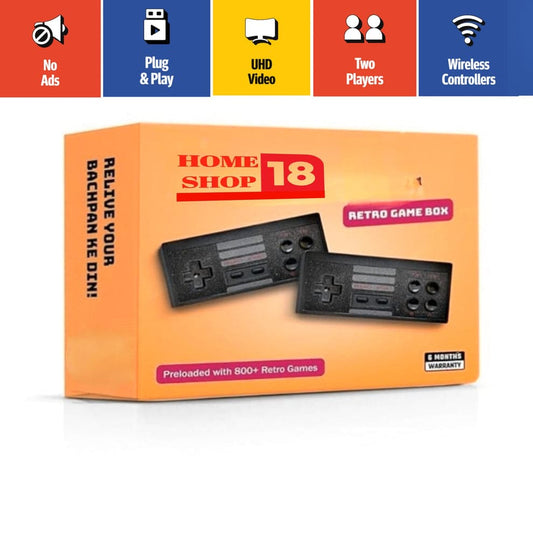 Mini Mars Retro Gaming Console HD 4K Plug & Play