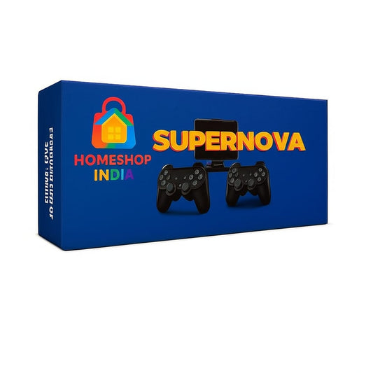 Supernova PS-3 Gamebox "Relive 90s Childhood! – 20,000+ Games | Plug & Play | Dual Wireless Controllers"